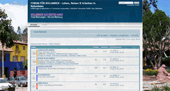 Desktop Screenshot of forumkolumbien.com